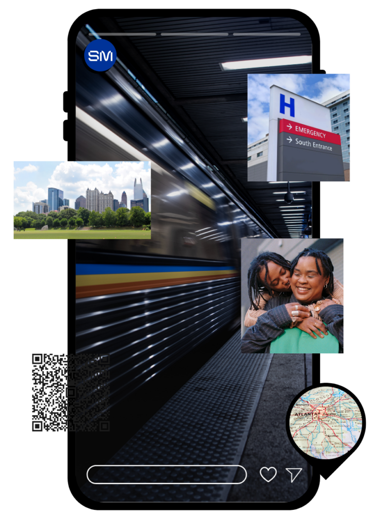 atlanta qr codes plaques